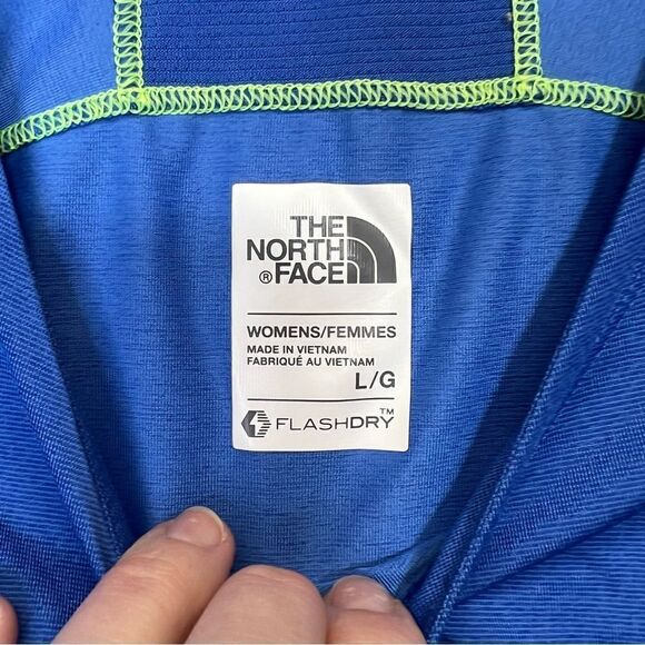 THE NORTH FACE AMBITION WORKOUT SHORT SLEEVE T-SHIRT, WOMEN’S L flash dry - Picture 6 of 14